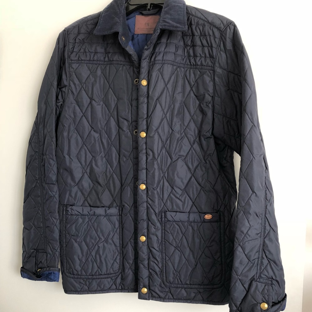 Men’s Scotch&Soda quilted navy jacket